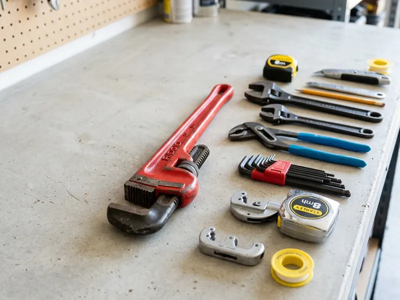 Professional plumbers in Washington equipped with top-tier tools for residential and commercial plumbing services.